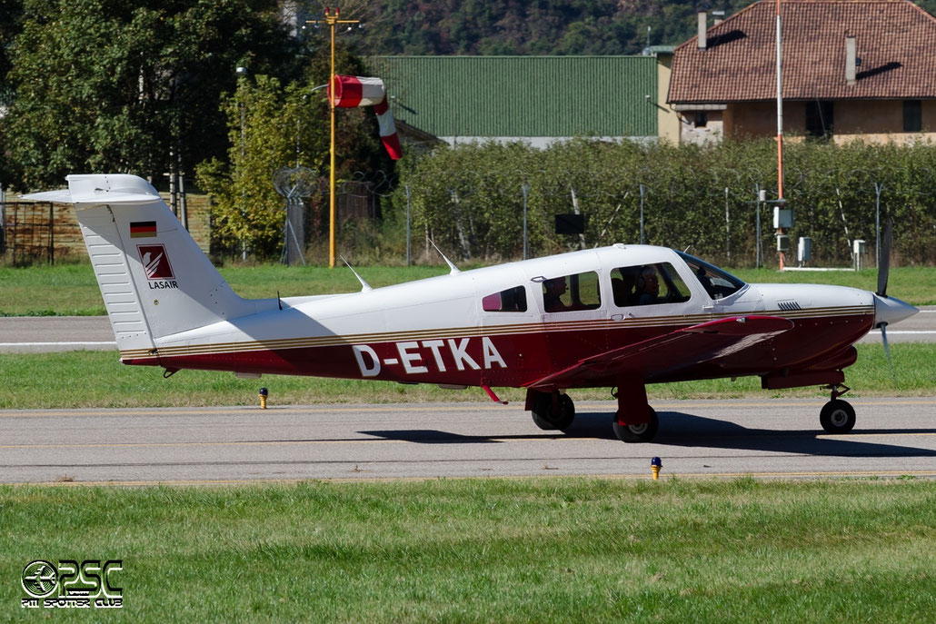 D-ETKA - Private - Piper PA-28R Arrow / RT Turbo Arrow @ Aeroporto di Bolzano © Piti Spotter Club Verona