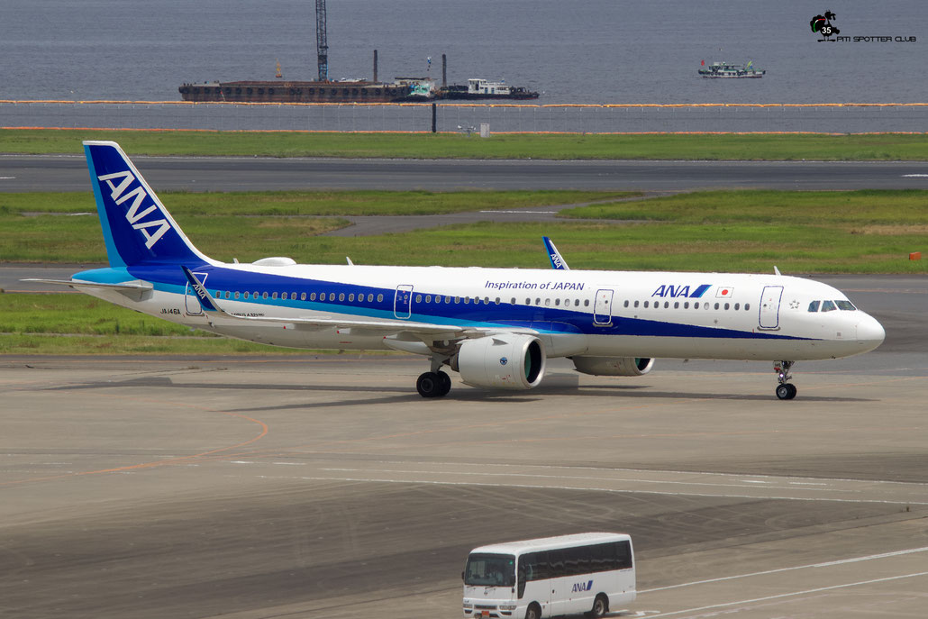 JA146A A321-272N 10906 ANA - All Nippon Airways @ Tokyo Haneda 07.2023 © Piti Spotter Club Verona