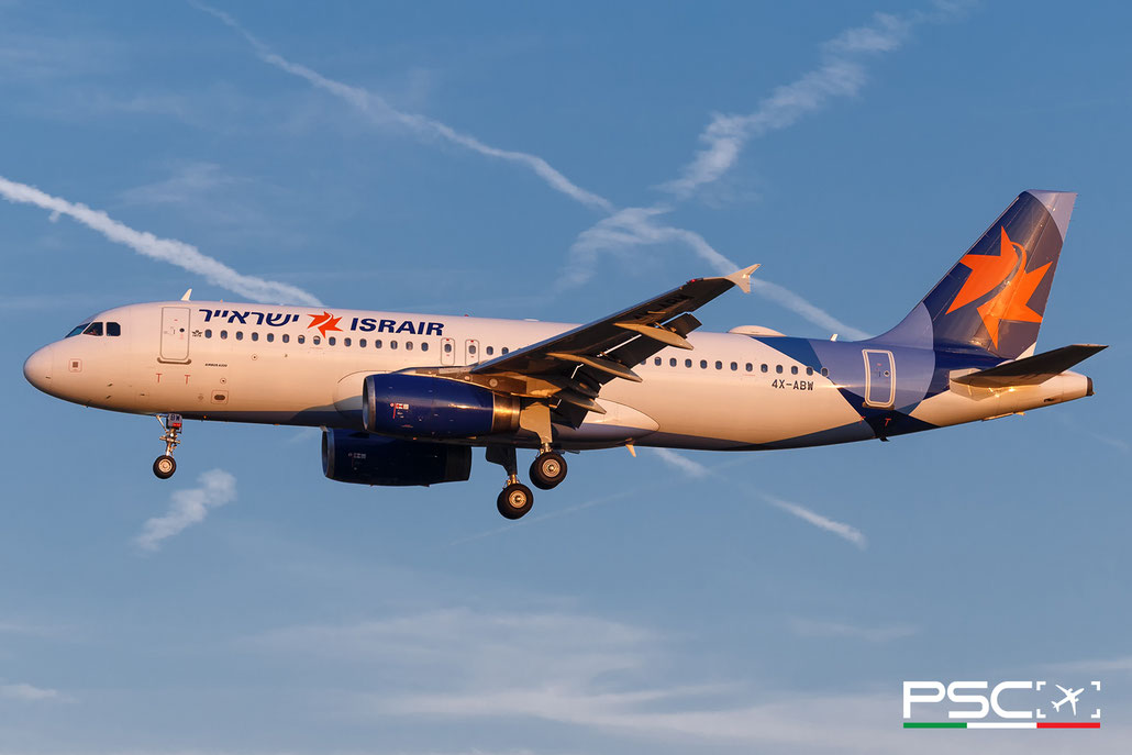 4X-ABW Airbus A320-232 2587  V2527-A5  Israir (BBAM) 2005  @ Aeroporto di Verona 07 2025 © Piti Spotter Club Verona