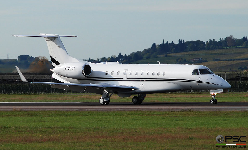 G-SPCY ERJ135BJ 14501162 Luxaviation UK @ Aeroporto di Verona 11.2019  © Piti Spotter Club Verona