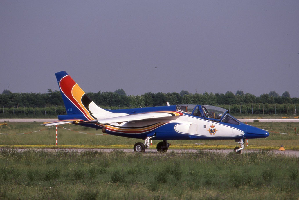AT25   Alpha Jet 1B+  B25/1110 @ Aeroporto di Verona   © Piti Spotter Club Verona