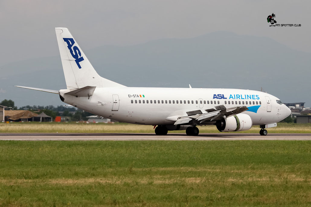 EI-STA B737-31S 29057/2942 ASL Airlines Ireland @ Aeroporto di Verona - 02/07/2016 © Piti Spotter Club Verona