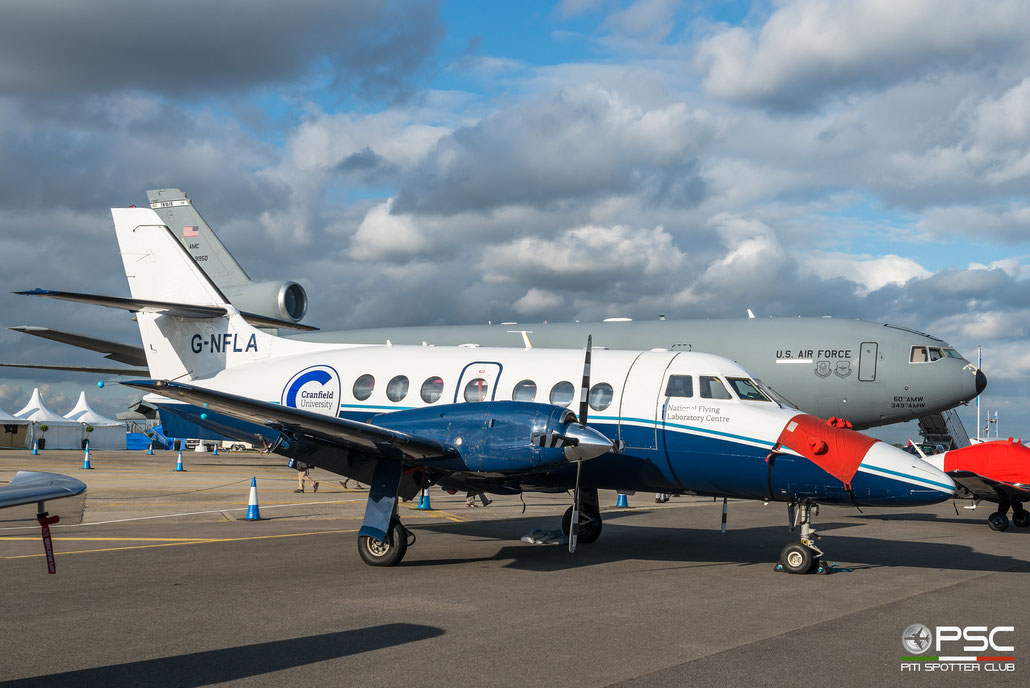 G-NFLA  BAe3102  637  Cranfield University  © Piti Spotter Club Verona 