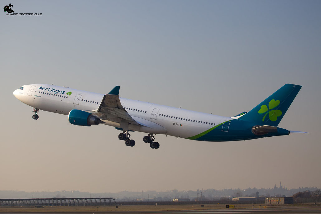 EI-EIL A330-302E 893 Aer Lingus @ Aeroporto di Verona 02 2024 © Piti Spotter Club Verona