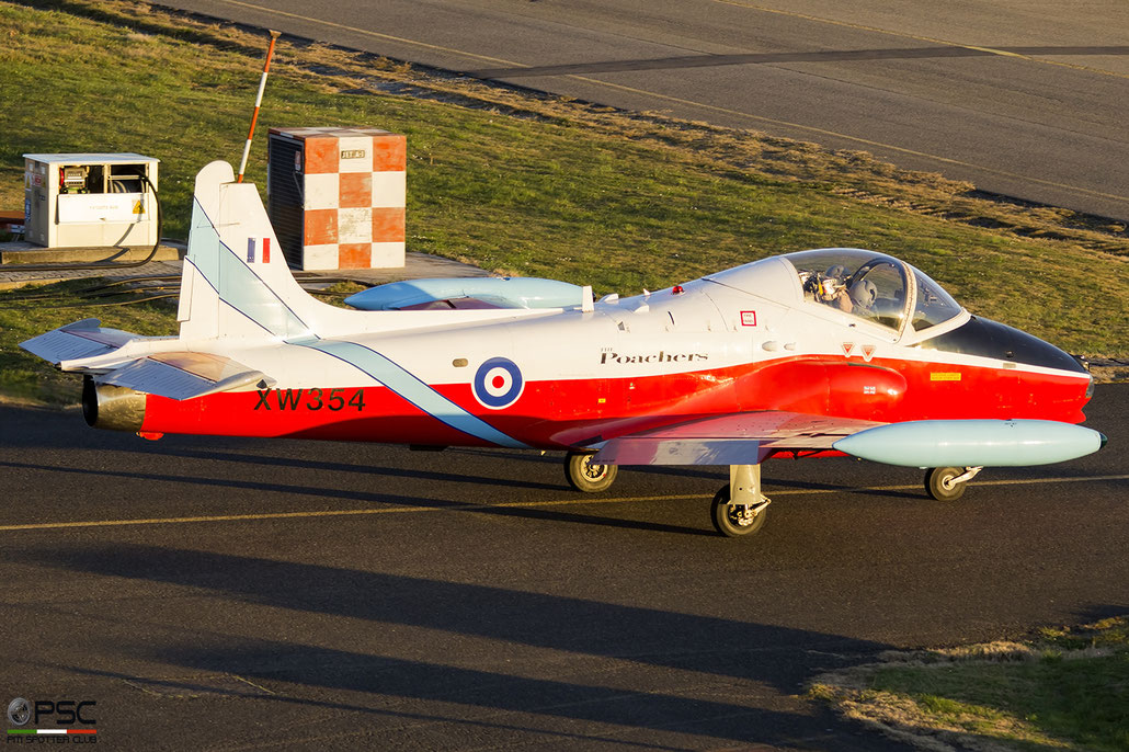 XW354  Jet Provost T5A EEP/JP/1004 N300LT @ Reggio Emilia 02 2020 e © Piti Spotter Club Verona