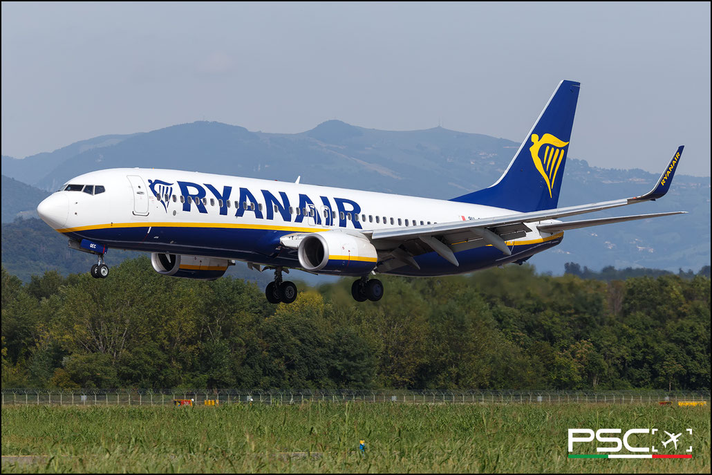9H-QEC Boeing 737-800 44818 6802 cfm56-7B  Malta Air 2018  @ Bergamo BGY 09 2025 © Piti Spotter Club Verona