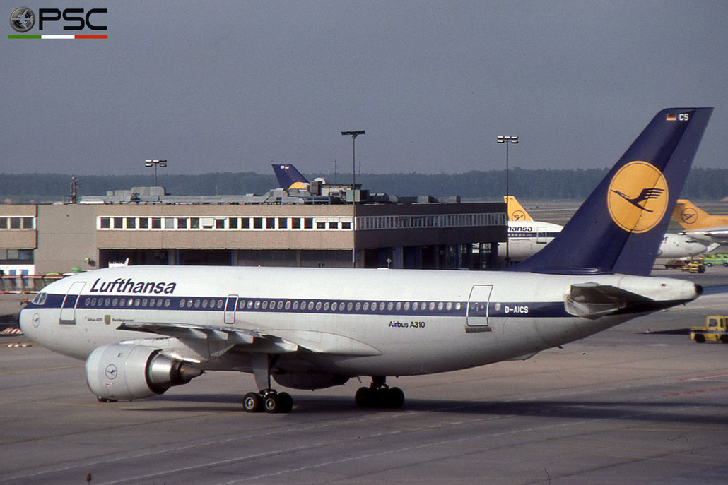 D-AICS A310-203 400 Lufthansa © 2018 courtesy of Marco Ceschi - Piti Spotter Club Verona