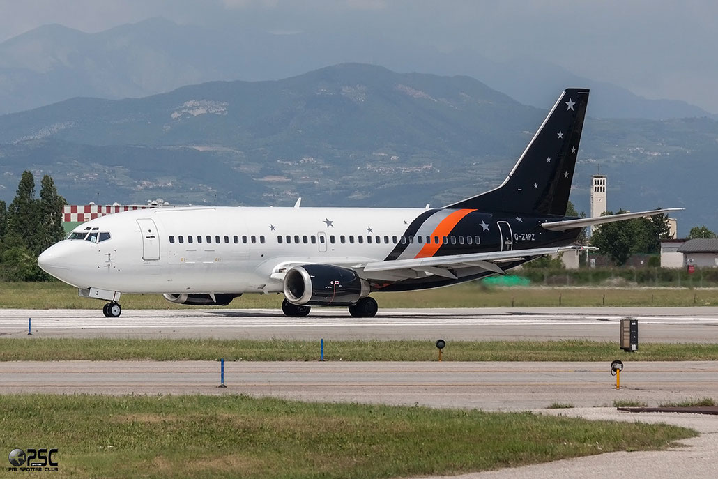 G-ZAPZ B737-33AQC 25401/2067 Titan Airways @ Aeroporto di Verona © Piti Spotter Club Verona