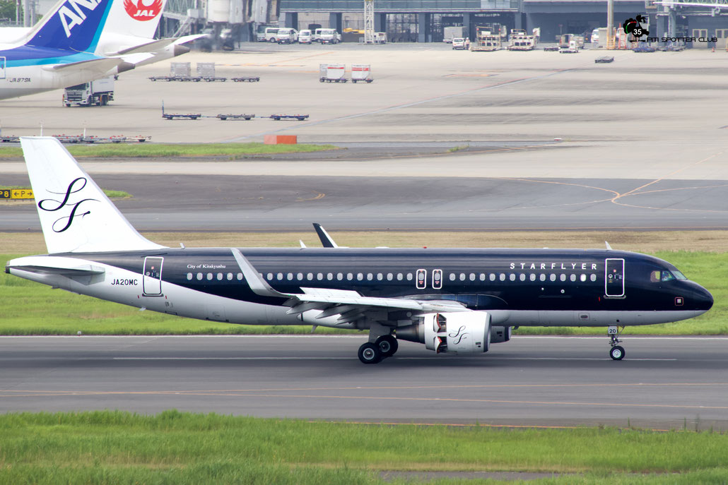 JA20MC A320-214 5652 Starflyer @ Tokyo Haneda 07.2023 © Piti Spotter Club Verona