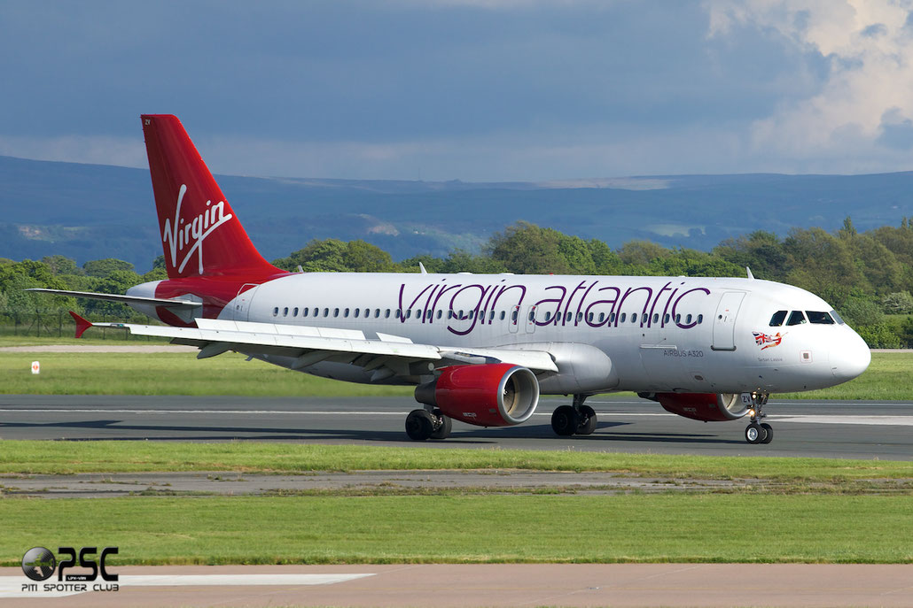 EI-EZV A320-214 2001 Virgin Atlantic Airways @ Manchester Airport 13.05.2014 © Piti Spotter Club Verona