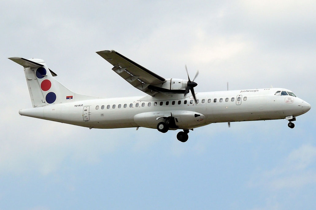 YU-ALO ATR72-202 186 Jat Airways