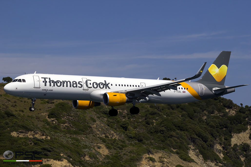 G-TCDL A321-211 6968 Thomas Cook Airlines @ Skiathos Airport 07.2017 © Piti Spotter Club Verona