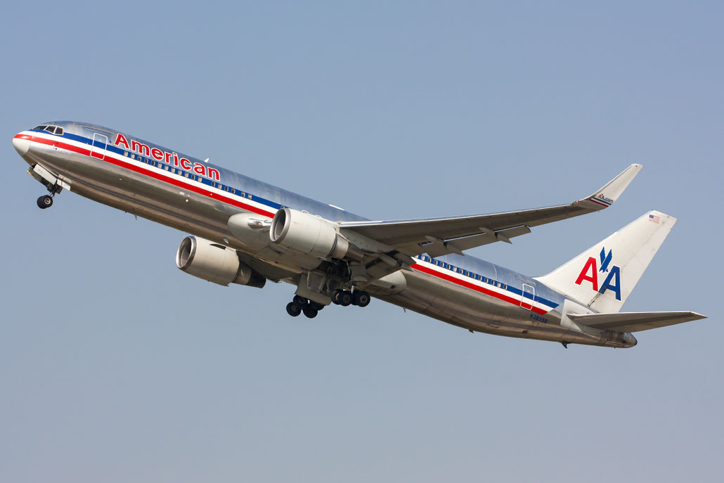 N39356 B767-323ER 24037/226 American Airlines @ Zurich Airport 20.07.2013 © Piti Spotter Club Verona