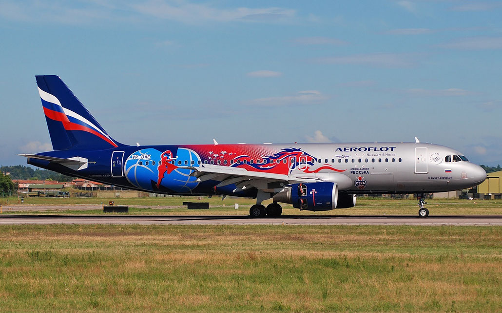 VP-BWE A320-214 2133 Aeroflot @ Aeroporto di Verona 23.07.2018  © Piti Spotter Club Verona