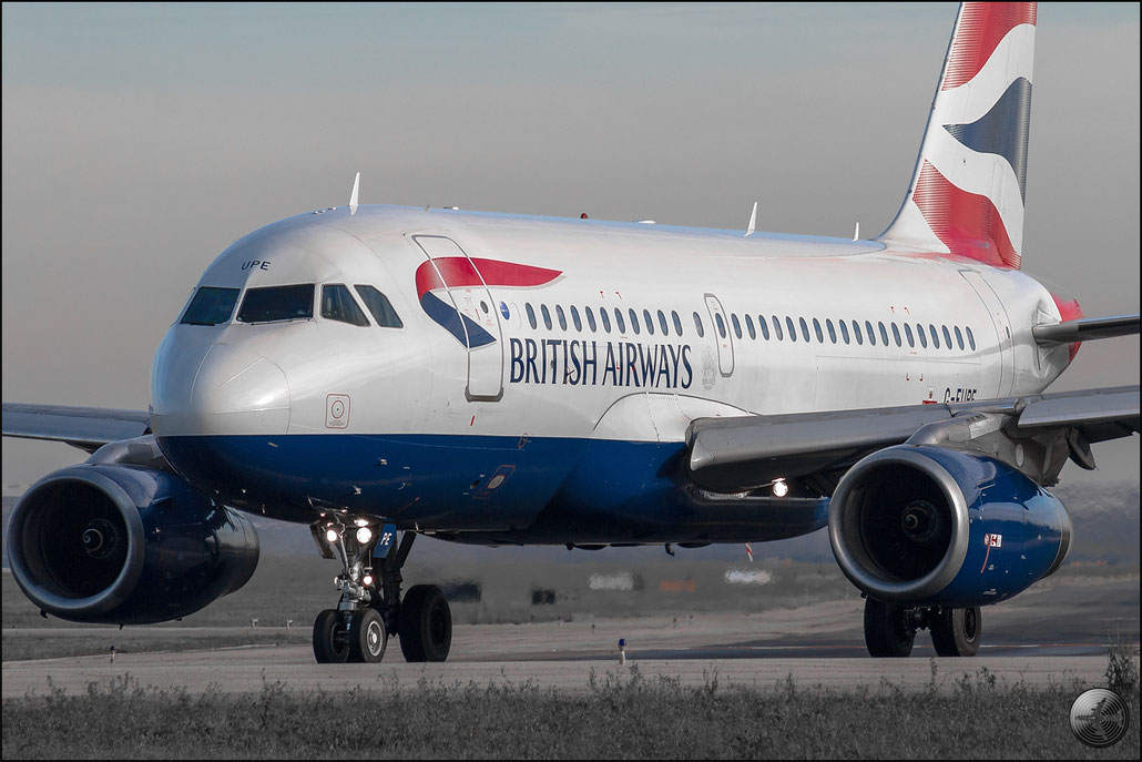 G-EUPE A319-131 1193 British Airways @ Bologna Airport 02.01.2015 © Piti Spotter Club Verona