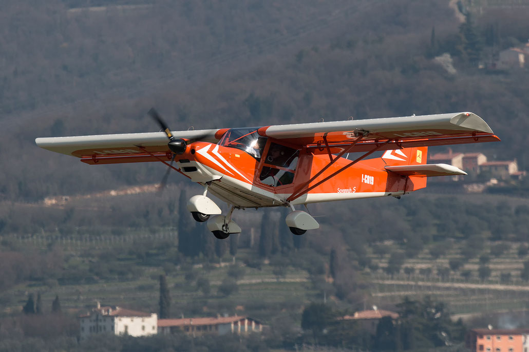 I-C019 - ICP MXP-740 Savannah S  @ Aeroporto Verona Boscomantico © Piti Spotter Club Verona
