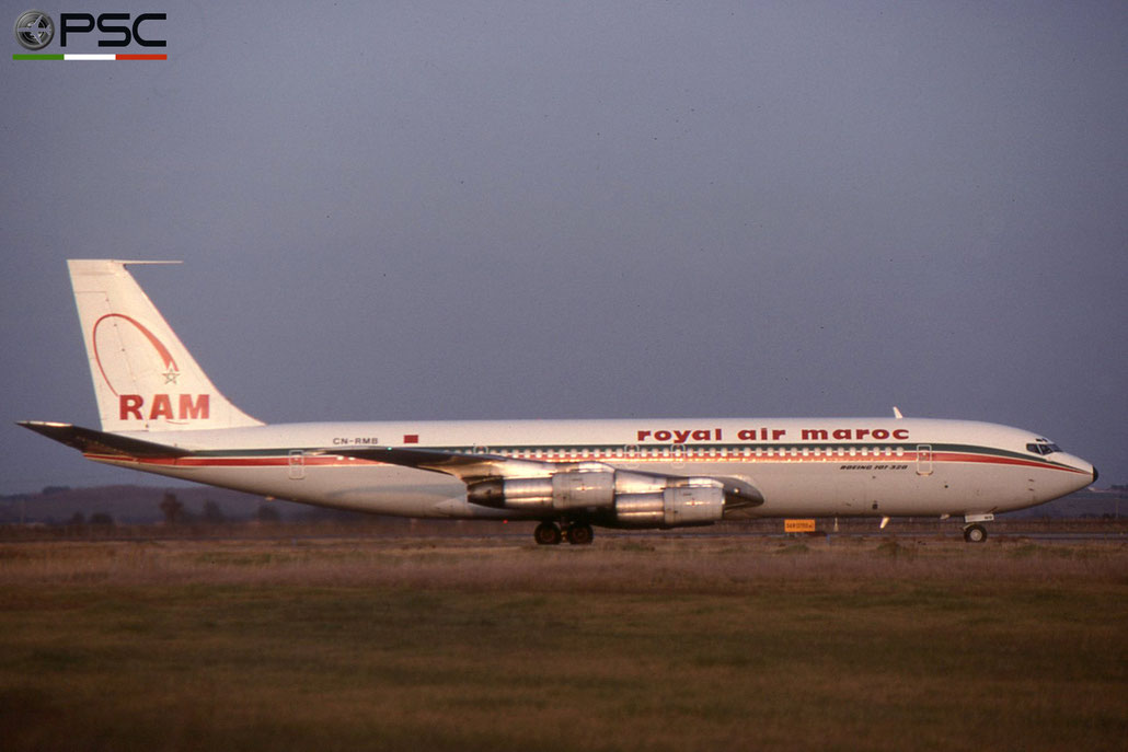  CN-RMB B707-351C 19773/705 Royal Air Maroc © 2018 courtesy of Marco Ceschi - Piti Spotter Club Verona
