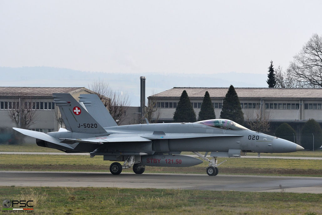 J-5020   F/A-18C-49-MC  1369/SFC020 © Piti Spotter Club Verona 