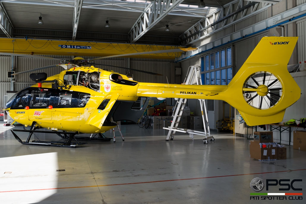 I-PEBZ - Babcock Aerospace Airbus Helicopters EC145 T2 @ Aeroporto di Bolzano © Piti Spotter Club Verona