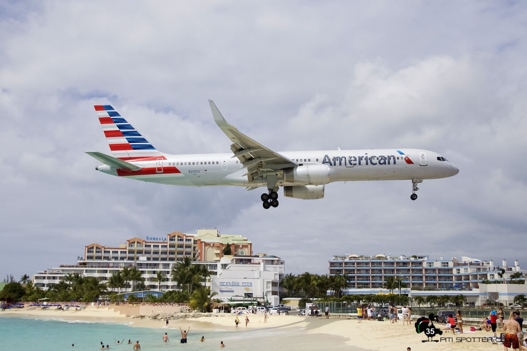N200UU B757-2B7 27809/673 American Airlines @ Sint Maarten Airport 05.03.2016 © Piti Spotter Club Verona