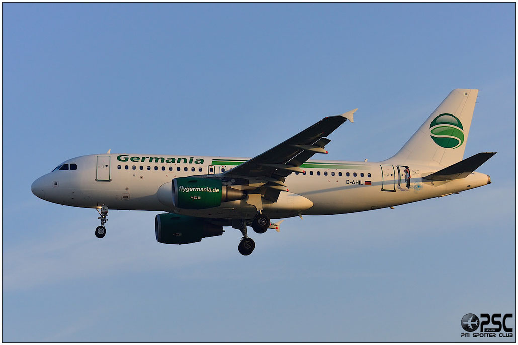 D-AHIL A319-112 3589 Germania Flug