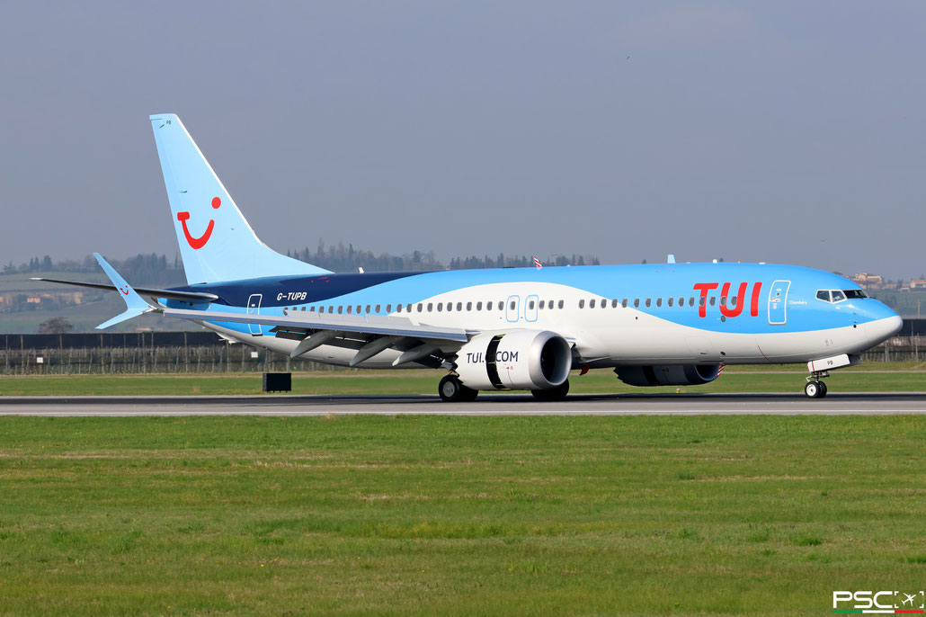 G-TUPB Boeing 737-8 (MAX 8) 44661 9397 LEAP-1B27 Chambery TUI Airways 2025 @ Verona Villafranca 03 2026 © Piti Spotter Club Verona