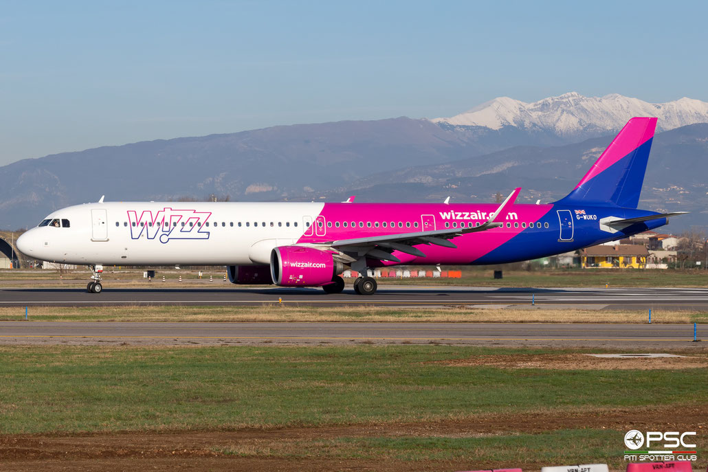 G-WUKO A321-271NX 10479 Wizz Air UK @ Aeroporto di Verona 03.2023  © Piti Spotter Club Verona