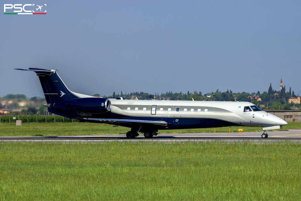 UP-EM019 Embraer ERJ-135BJ Legacy 600 14501113  AE3007A1E  Fly Jet KZ 2010  @ Aeroporto di Verona 04 2025 © Piti Spotter Club Verona