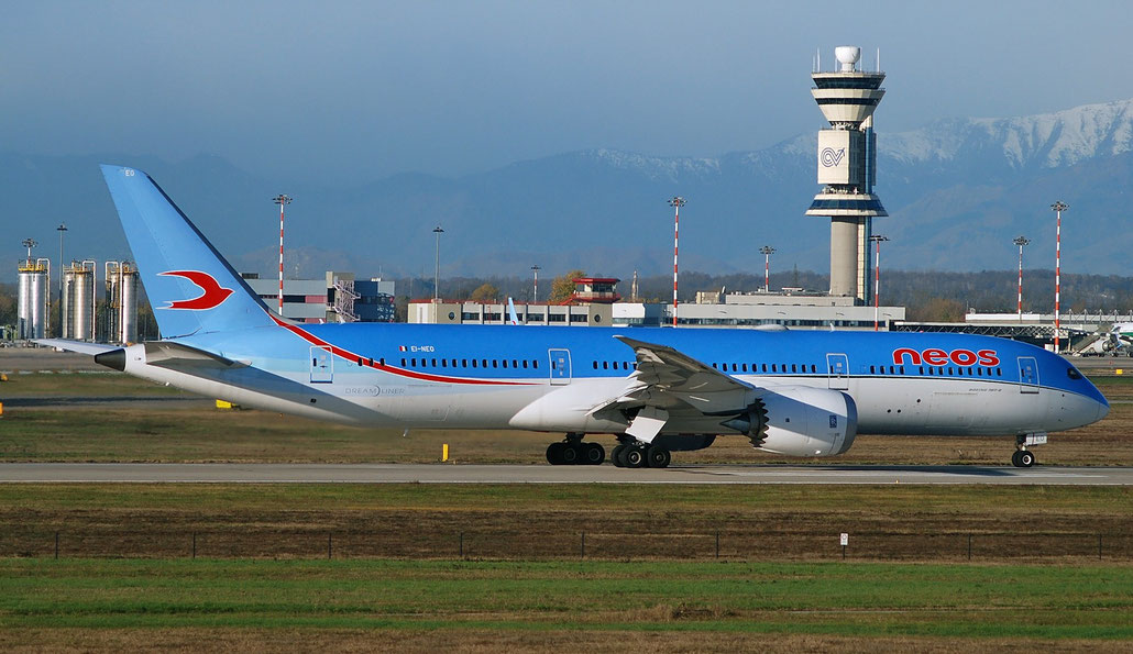 EI-NEO B787-9 38785/639 Neos @ Milano Malpensa 09.12.2018 © Piti Spotter Club Verona