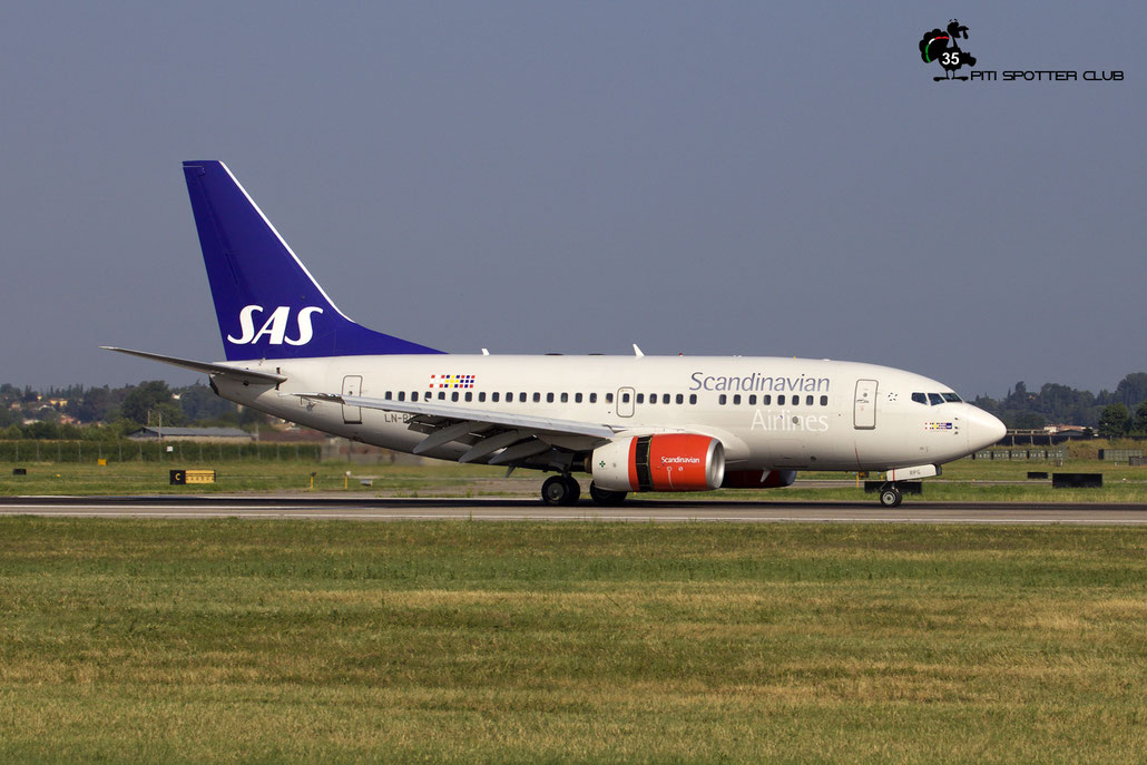 LN-RPG B737-683 28310/255 SAS Scandinavian Airlines - Scandinavian Airlines System @ Aeroporto di Verona 04.08.2018  © Piti Spotter Club Verona