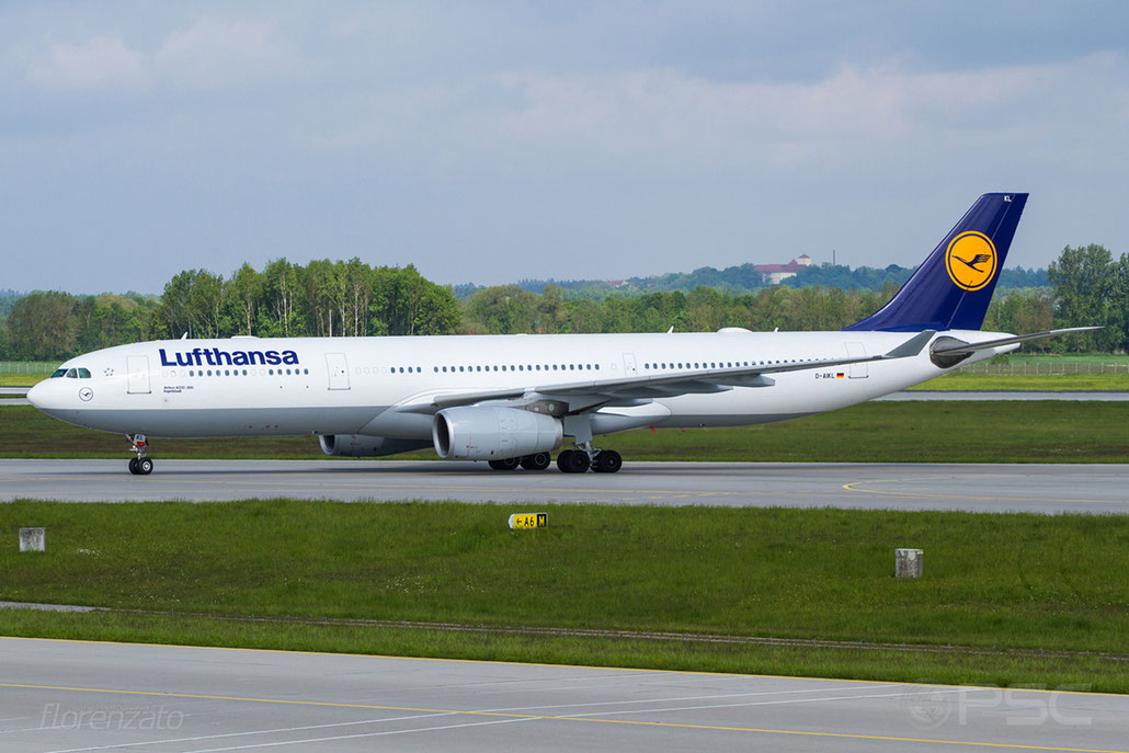 D-AIKL A330-343E 905 Lufthansa @ Munich Airport 15.05.2016 © Piti Spotter Club Verona