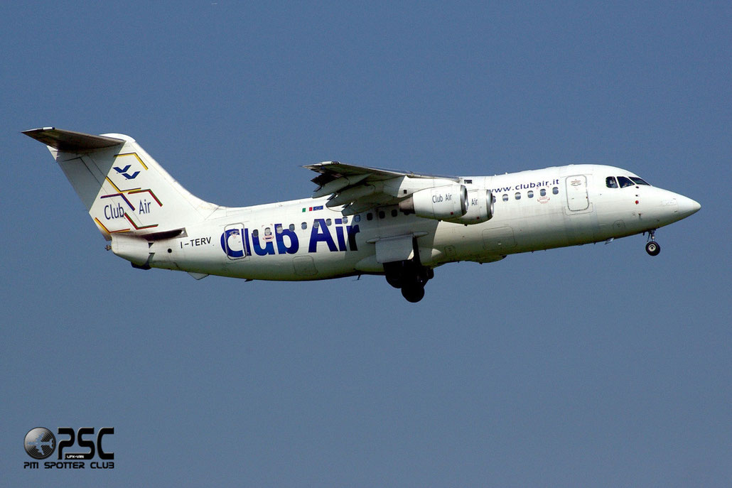 I-TERV BAe146-200A E2014 Club Air (Italy)
