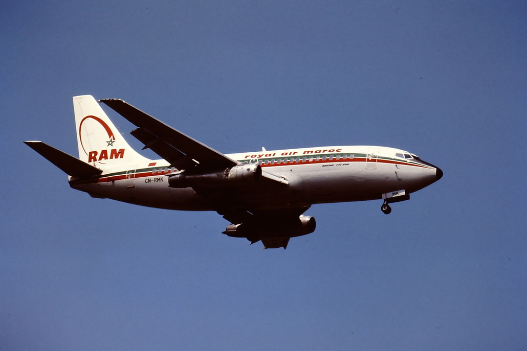 CN-RMK  B737-2B6  21216/456  Royal Air Maroc  @ Aeroporto di Verona © Piti Spotter Club Verona