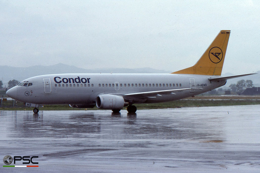 D-ABWB B737-330 23834/1454 Condor Flugdienst © 2018 courtesy of Marco Ceschi - Piti Spotter Club Verona