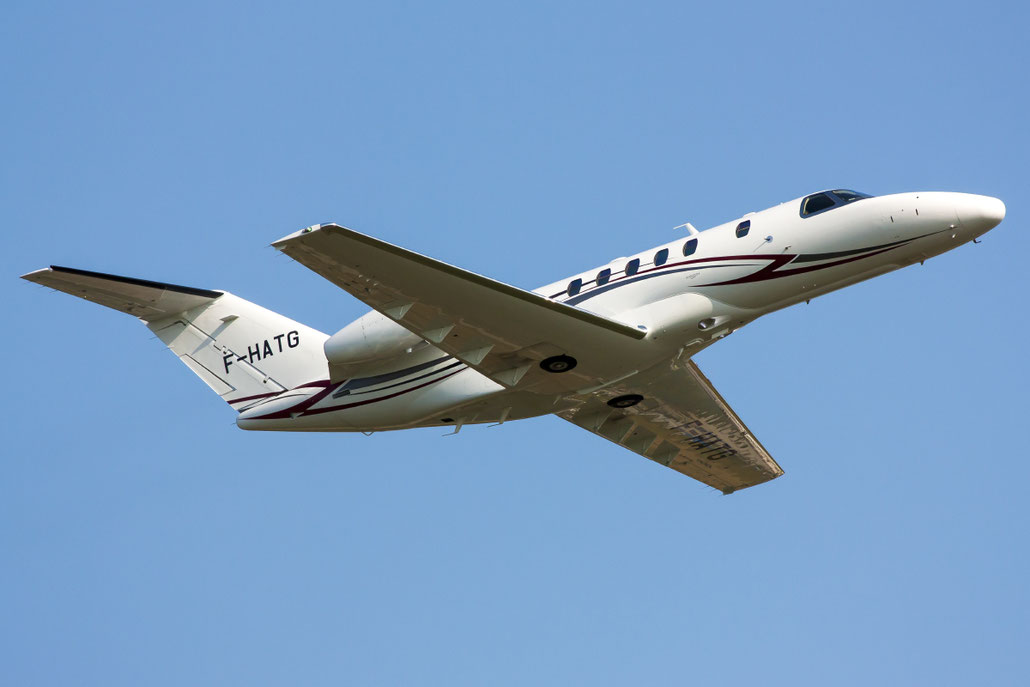 F-HATG Ce525C (CJ4) 525C-0115 Flying Faster SNC @ Venice Airport 02.07.2013 © Piti Spotter Club Verona