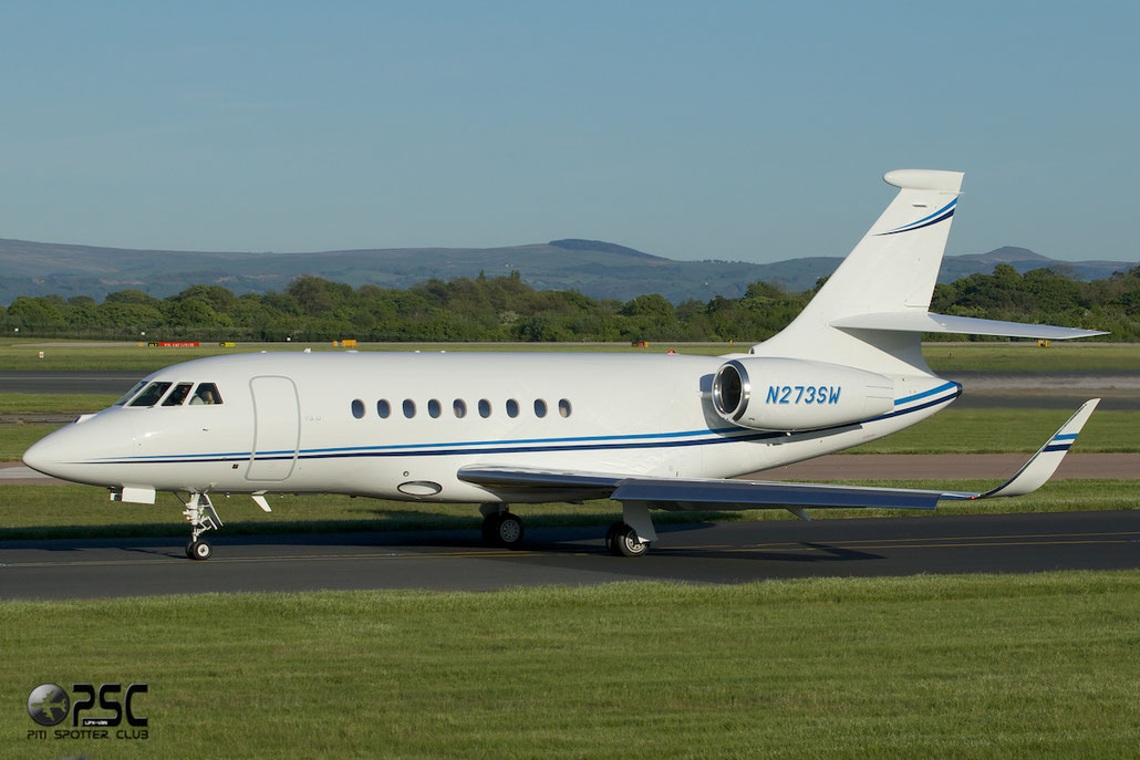 N273SW Falcon 2000EX-EASy 073 The Sherwin Williams Co. @ Manchester Airport 13.05.2014 © Piti Spotter Club Verona