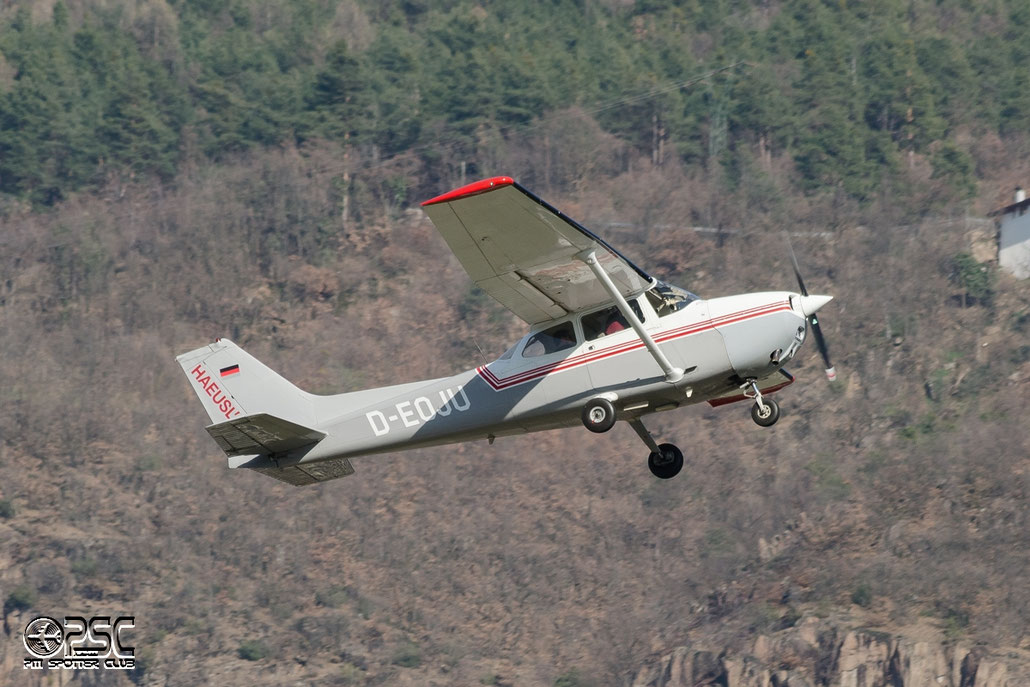 D-EOJU Reims Aviation F172N Skyhawk C172 1635 Haeusl'Air @ Aeroporto di Bolzano © Piti Spotter Club Verona