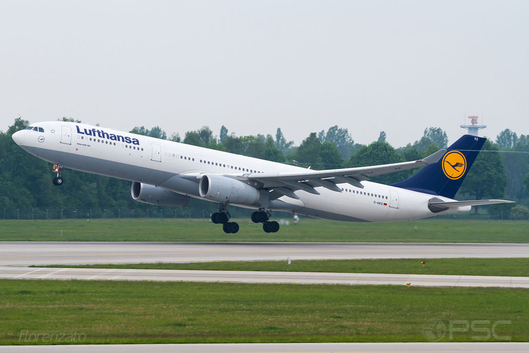 D-AIKS A330-343E 1497 Lufthansa @ Munich Airport 15.05.2016 © Piti Spotter Club Verona