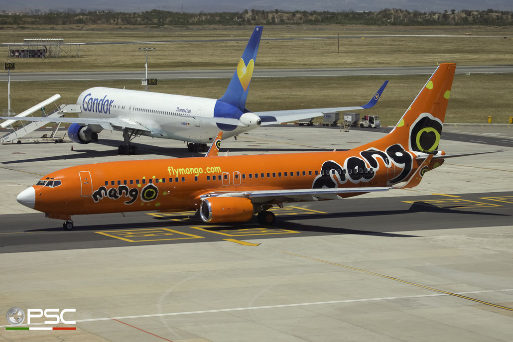 ZS-SJA B737-8S3 29248/561 Mango @ Cape Town International Airport 24.11.2017 © Piti Spotter Club Verona