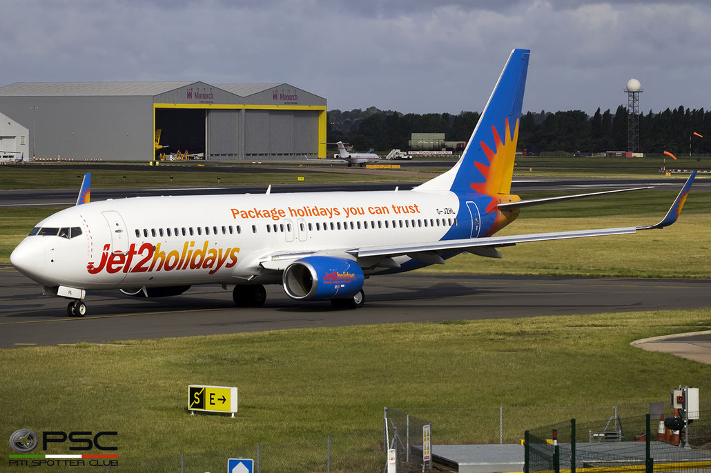 G-JZHL B737-800 63568/6138 Jet2 @ Birmingham Airport 19.08.2017 © Piti Spotter Club Verona