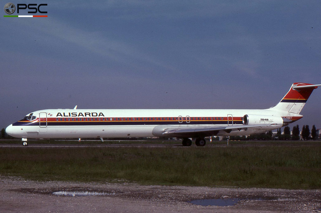 I-SMET MD-82 49531/1362 Alisarda - Linee Aeree della Sardegna © 2018 courtesy of Marco Ceschi - Piti Spotter Club Verona