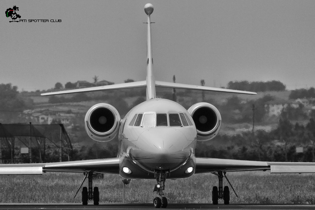 HB-IGU Falcon 2000LX 111 CAT Aviation AG @ Aeroporto di Verona 20.05.2017  © Piti Spotter Club Verona