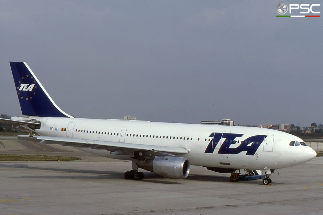 OO-TEF A300B1 2 TEA - Trans European Airways © 2017 courtesy of Marco Ceschi - Piti Spotter Club Verona
