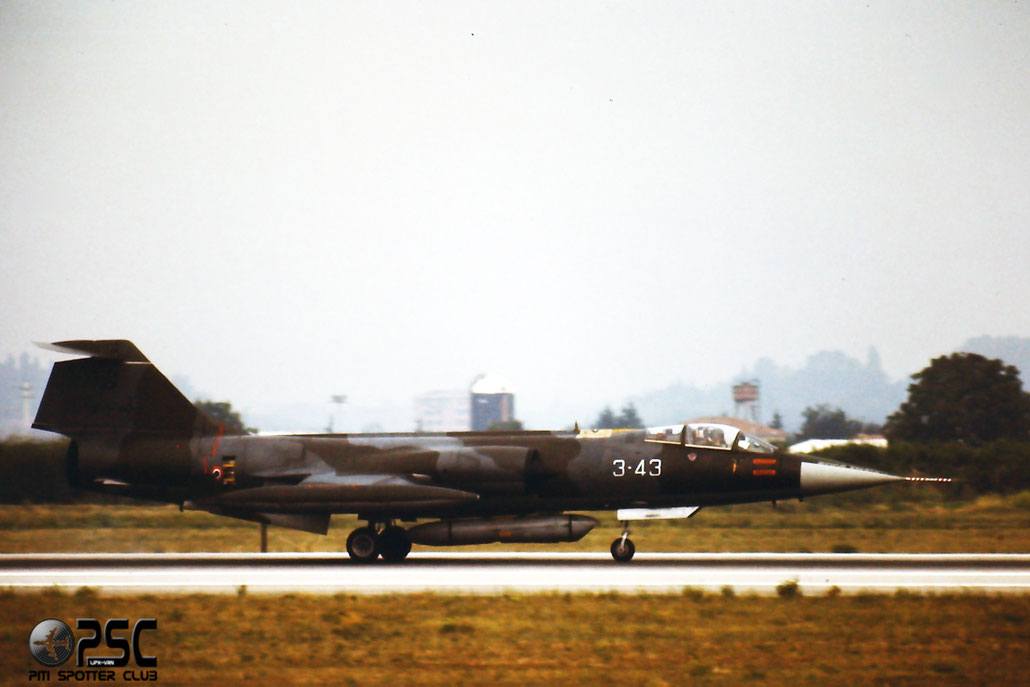 Gli F-104 del Terzo Stormo: 3-43 -  @ Aeroporto di Verona   © Piti Spotter Club Verona