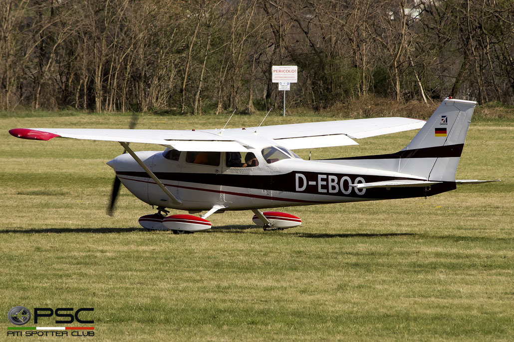 D-EBOO · Reims-Cessna FR172H Reims Rocket · Private @ Belluno 03 2017 © Piti Spotter Club Verona