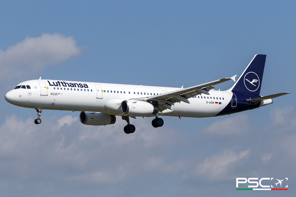 D-AISR Airbus A321-231 3987  V2533-A5 Donauwörth Lufthansa 2009 @ Barcellona BCN 09 2025 © Piti Spotter Club Verona