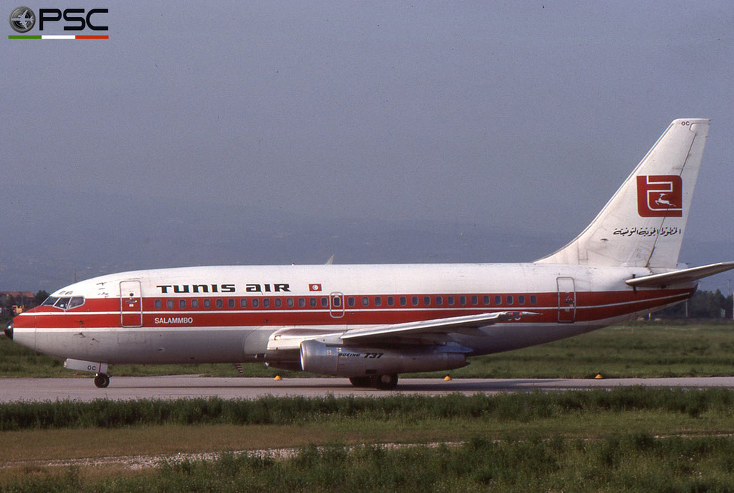  TS-IOC B737-2H3 21973/607 Tunisair © 2018 courtesy of Marco Ceschi - Piti Spotter Club Verona