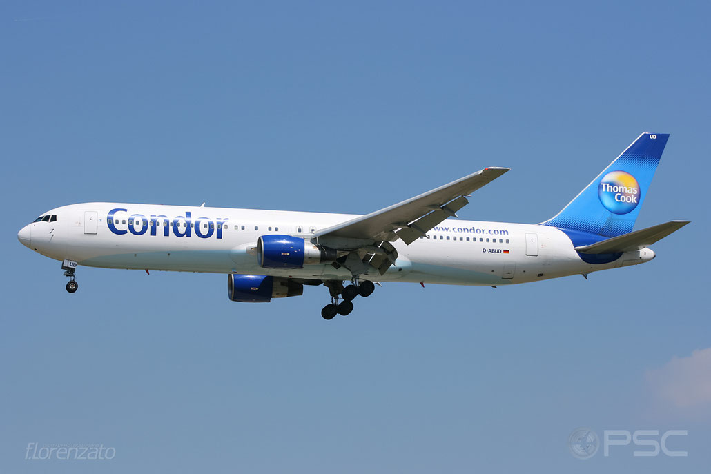 D-ABUD B767-330ER 26983/471 Condor Flugdienst @ Frankfurt Airport 2009  © Piti Spotter Club Verona