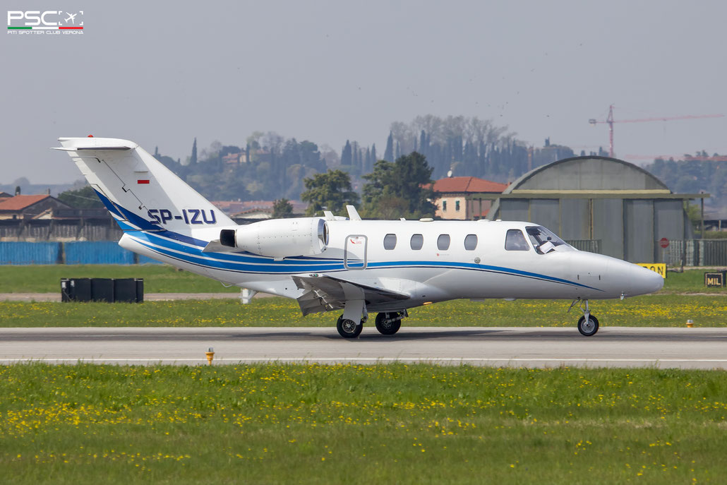 SP-IZU Cessna 525 CitationJet CJ1 525-0396  FJ44-1A  Bartolini Air Regional 2000  @ Verona Villafranca 03 2026 © Piti Spotter Club Verona