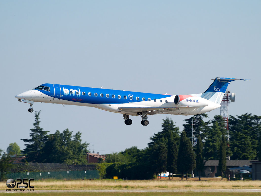 Embraer 135/145 - MSN 216 - G-RJXM  @ Aeroporto di Verona © Piti Spotter Club Verona